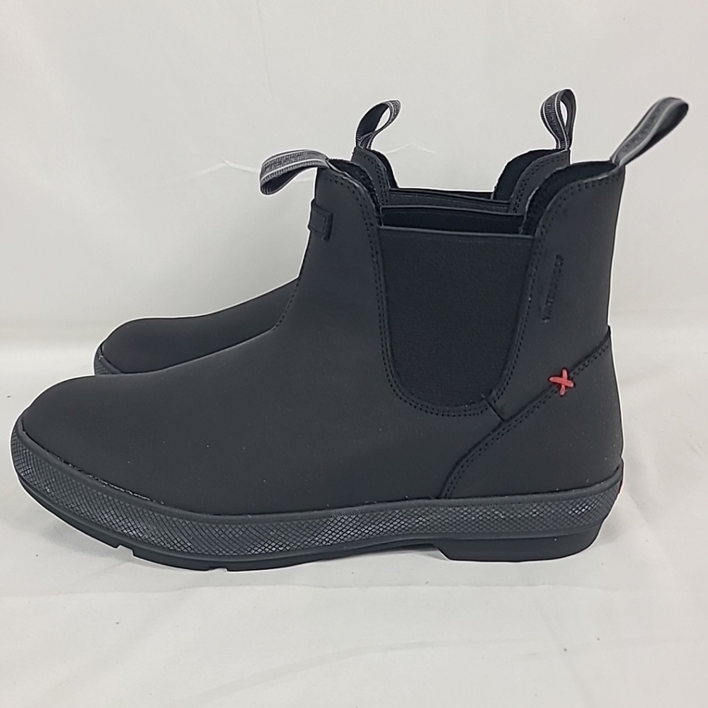 NEW XTRATUF Men's Legacy Leather Chelsea Black Boot (LCM-000-BLK) Sz 12 - Picture 3 of 9